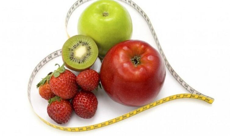 Obst zur Gewichtsabnahme von 5 kg pro Woche